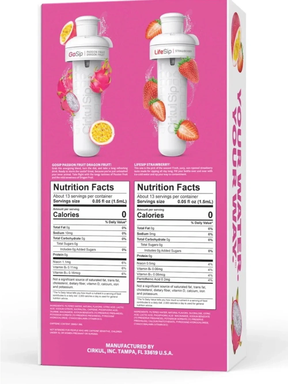 Cirkul pink flavor